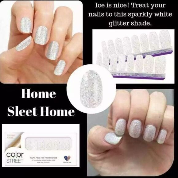 3/$20💘 Color Street Nail Polish Strips in Home Sleet Home - Picture 1 of 13